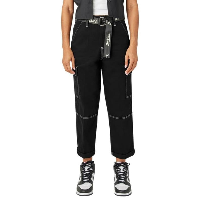 Dickies Contrast Stitch Cropped Cargo Pants – Women's