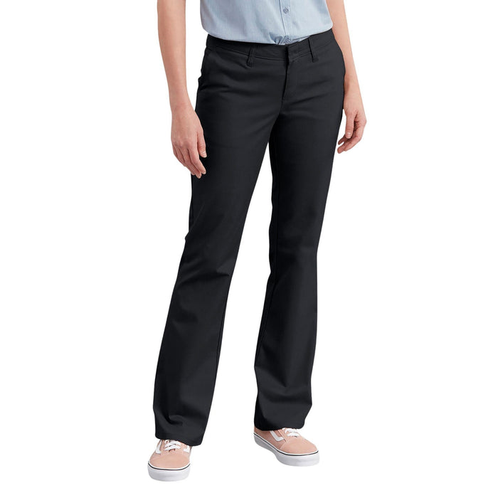 Dickies Flat Front Stretch Twill Bootcut Pants – Women's