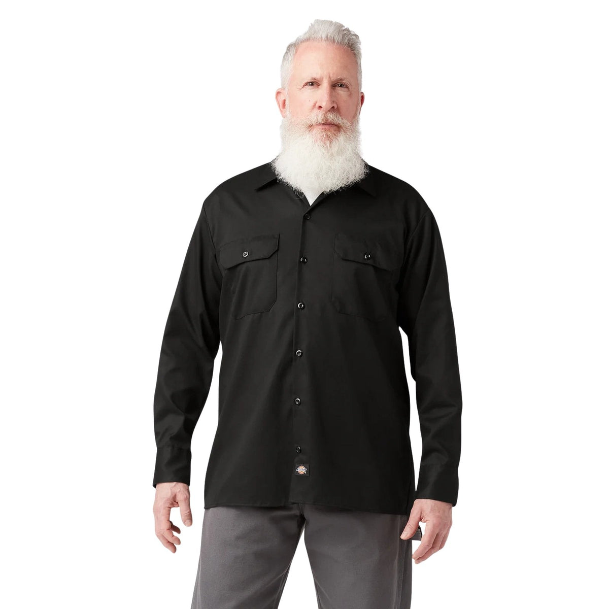 Dickies Flex Relaxed Fit Long Sleeve Work Shirt – Men's