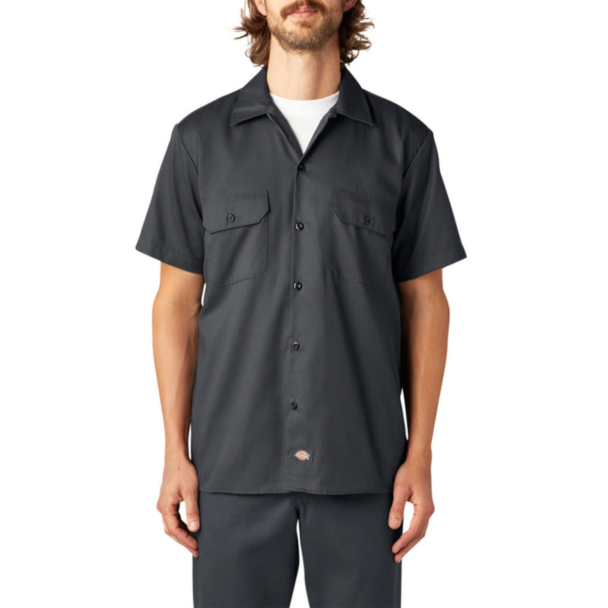 Dickies Flex Slim Fit Short Sleeve Work Shirt – Men's