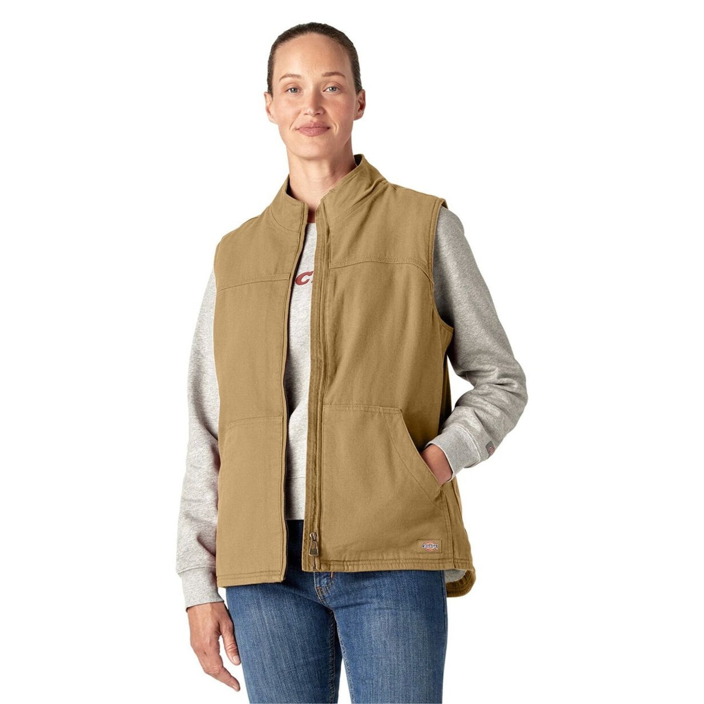 Dickies Sherpa Duck Vest – Women's