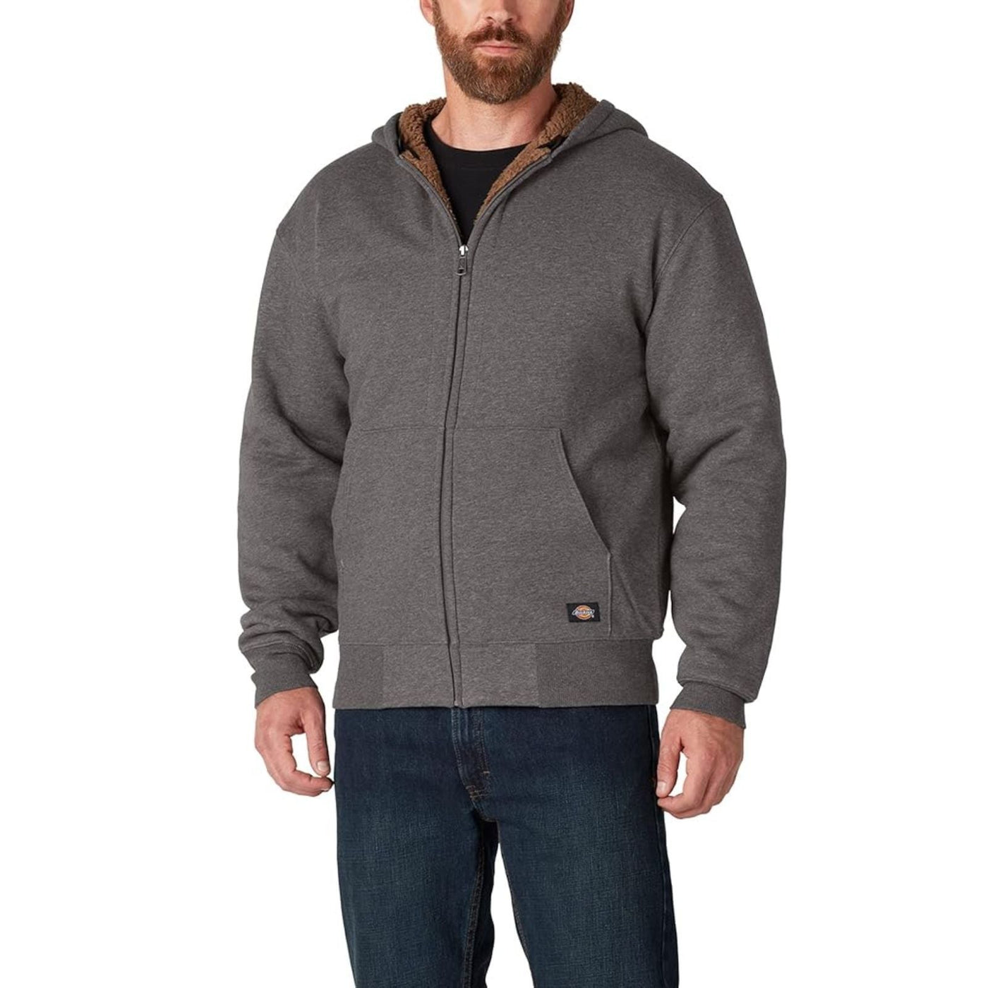 Dickies Sherpa Lined Full Zip Hoodie – Men's