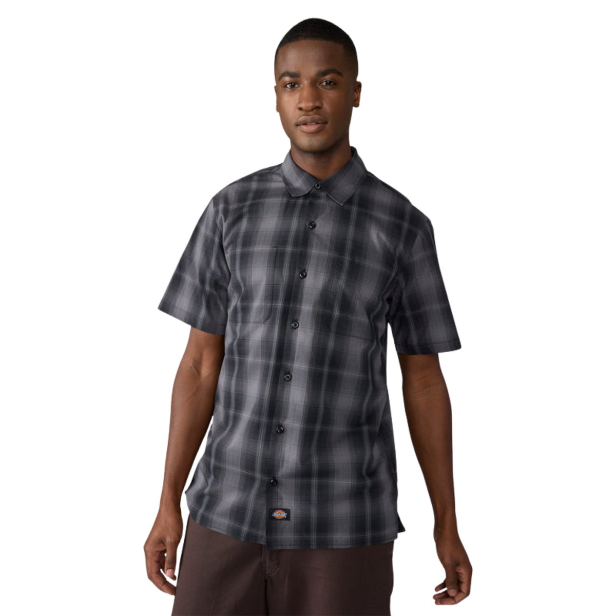 Dickies Short Sleeve Plaid Work Shirt – Men's