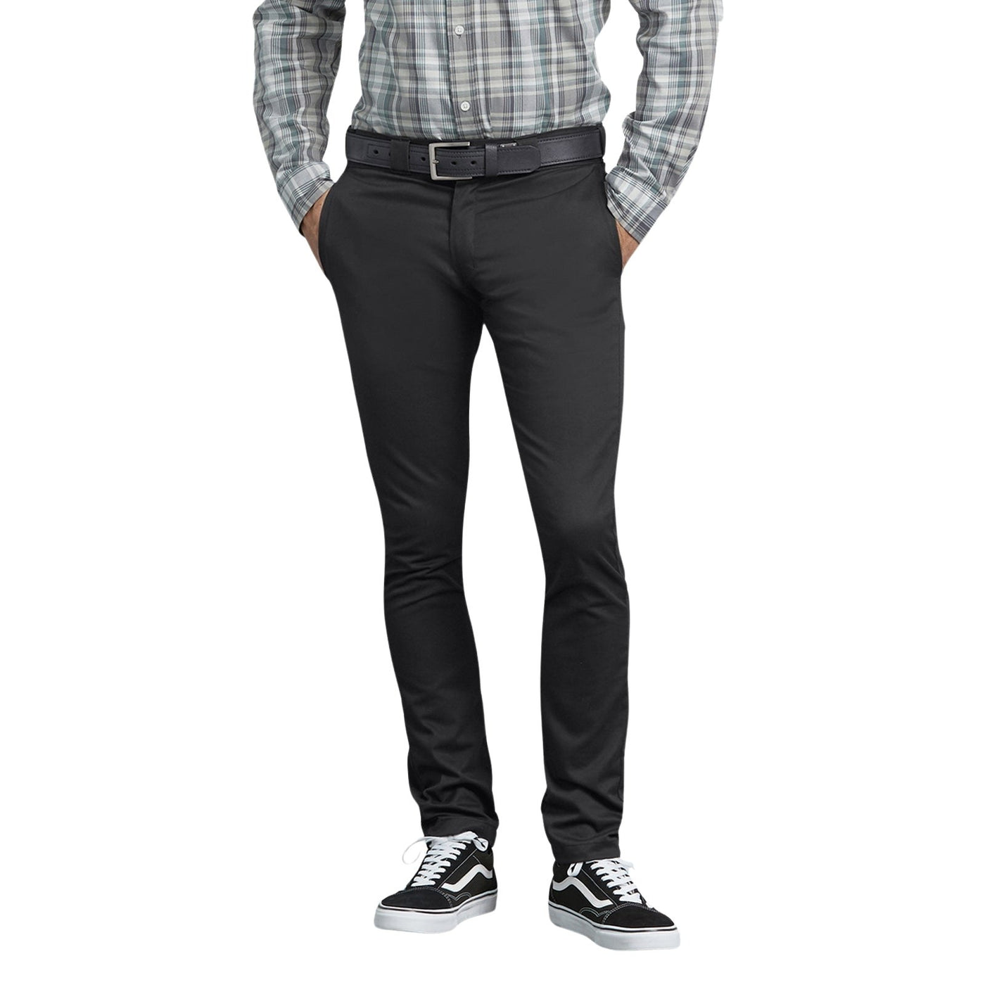 Dickies Skinny Fit Straight Leg Flat Front Pant – Men's