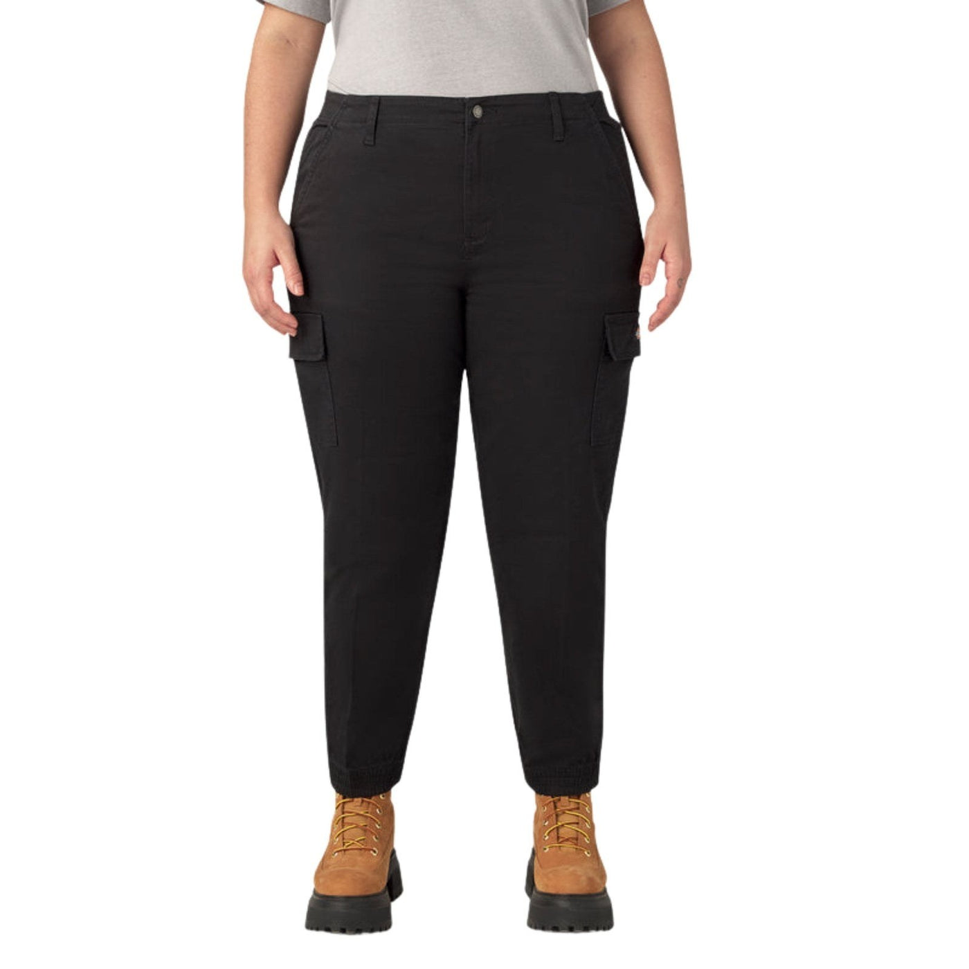Dickies Women's Plus High Rise Cargo Jogger Pants – Women's