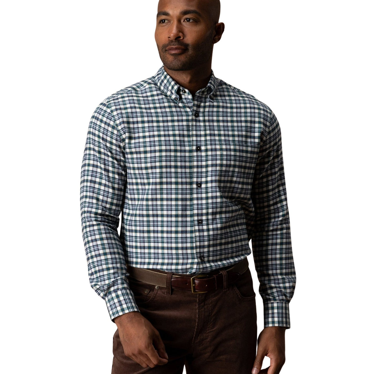 Duck Head Radcliffe Plaid Flannel Sport Shirt – Men's