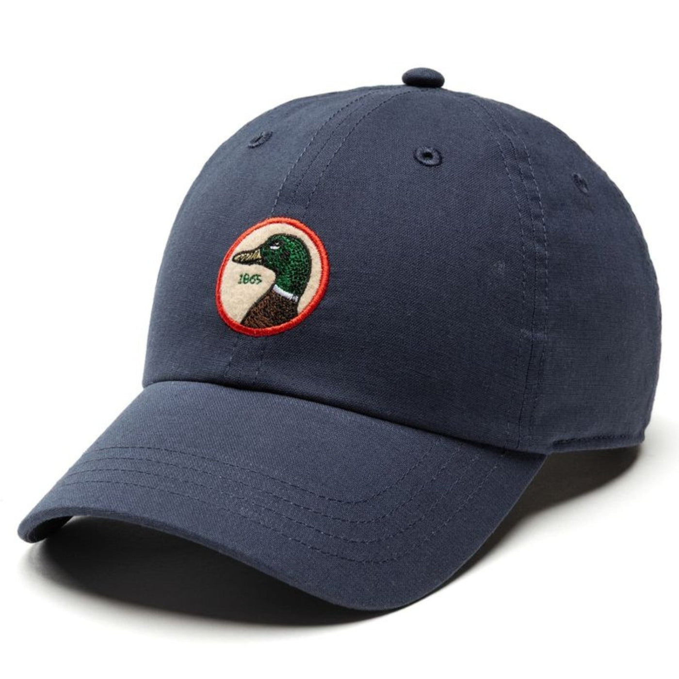 Duckhead Circle Patch Linen/Cotton Hat