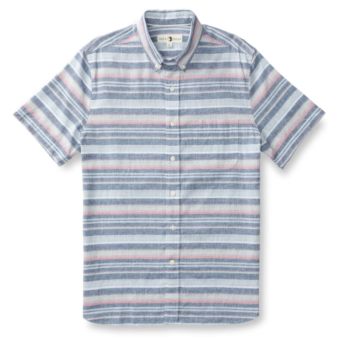 Duckhead Linen Cotton Oxford Sport Shirt – Men's