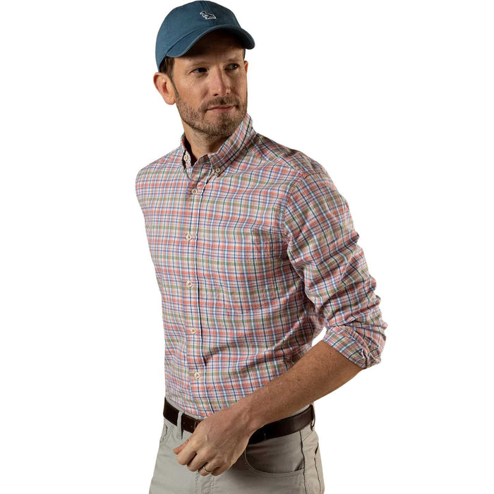 Duckhead Pratt Plaid Twill Sport Shirt – Men's