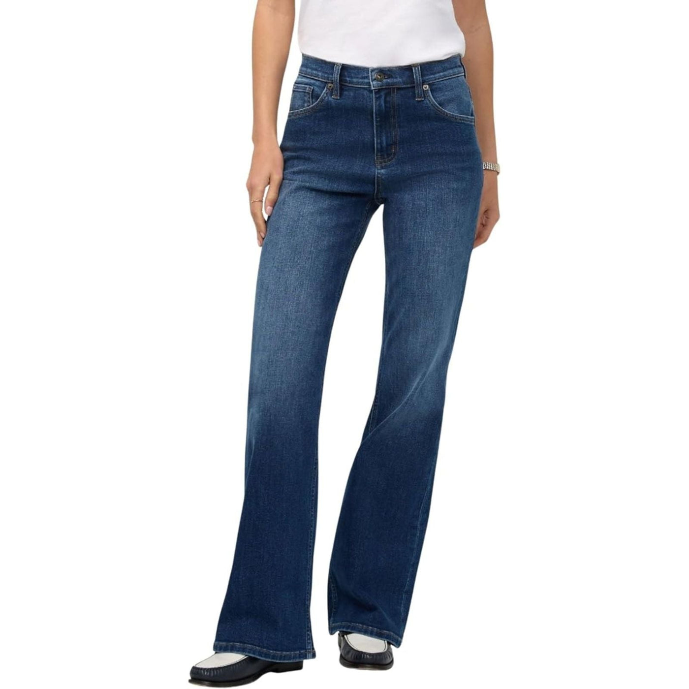 Duer Performance Denim+ High Rise Wide Leg Jean – Women's