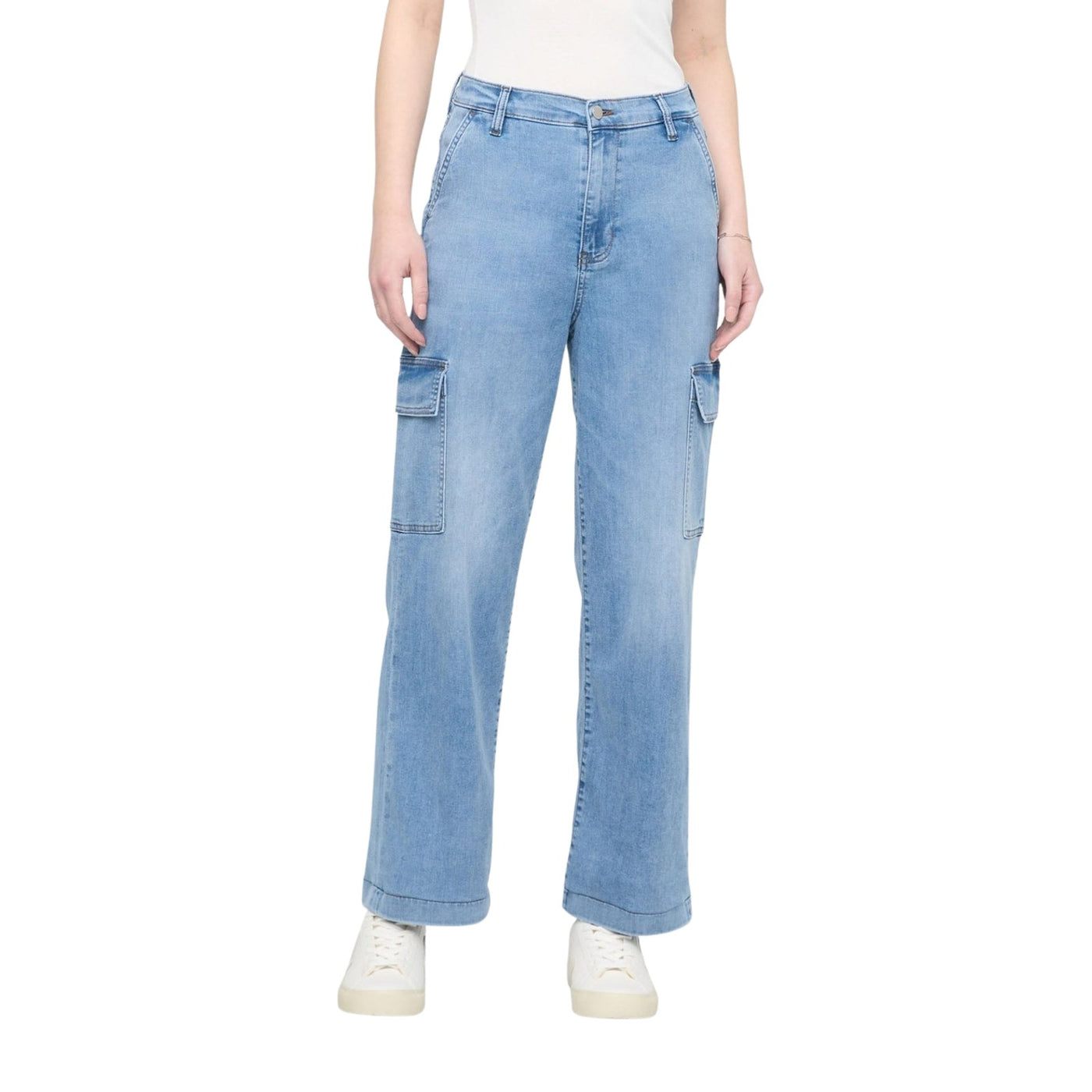 Duer Performance Denim Lite High Rise Cargo – Women's