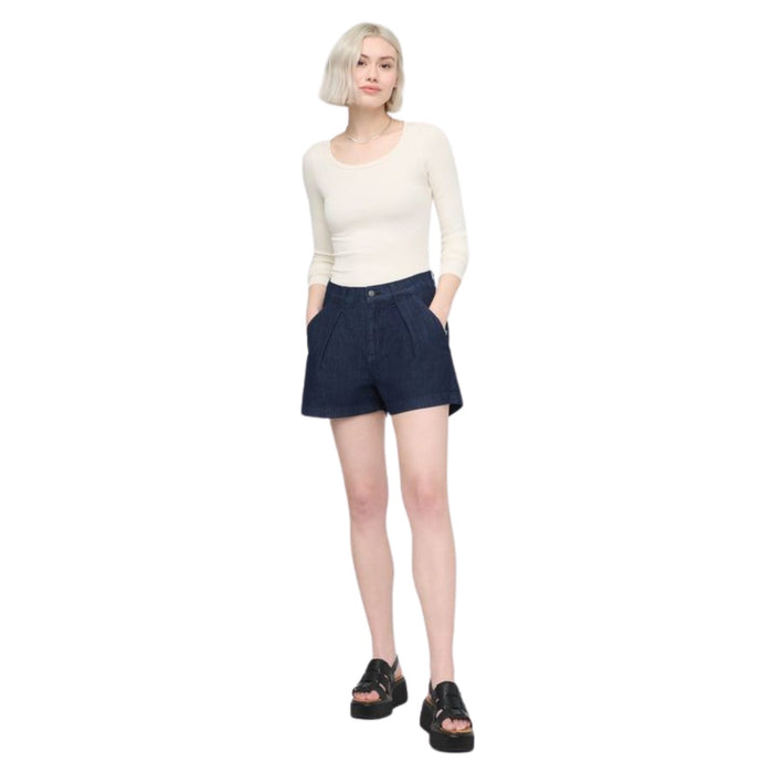 Duer Performance Denim Lite Pleated Short – Women's