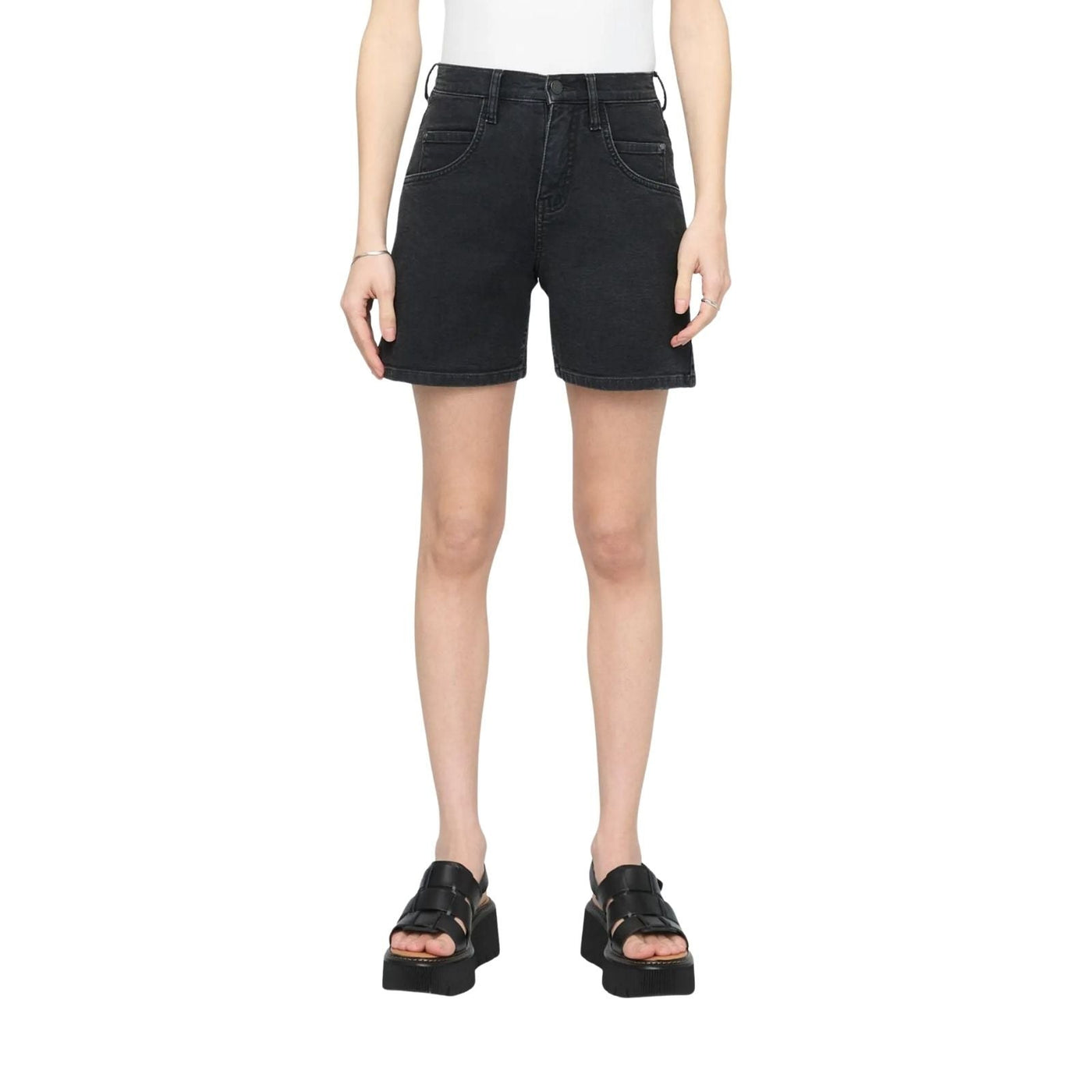 Duer Stretch Canvas High Rise Relaxed Short – Women's