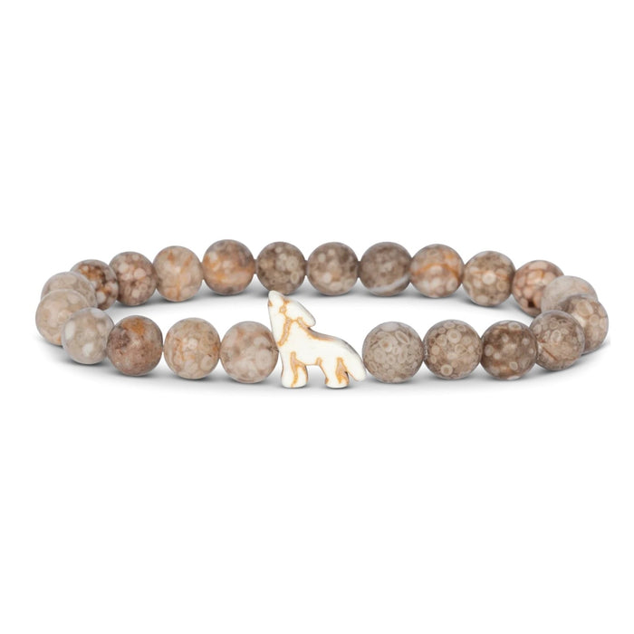 Fahlo The Scout Wolf Bracelet