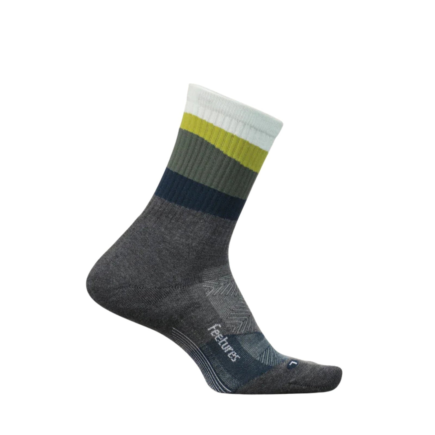 Feetures Max Cushion Mini Crew Running Sock