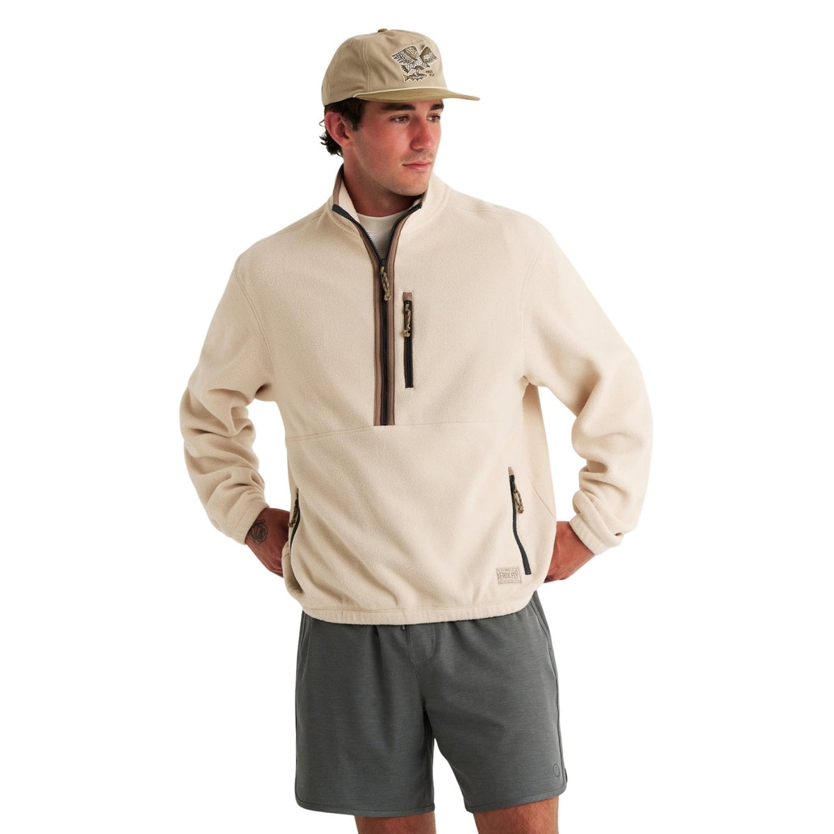 Free Fly Ashridge Fleece Half Zip Pullover – Men's
