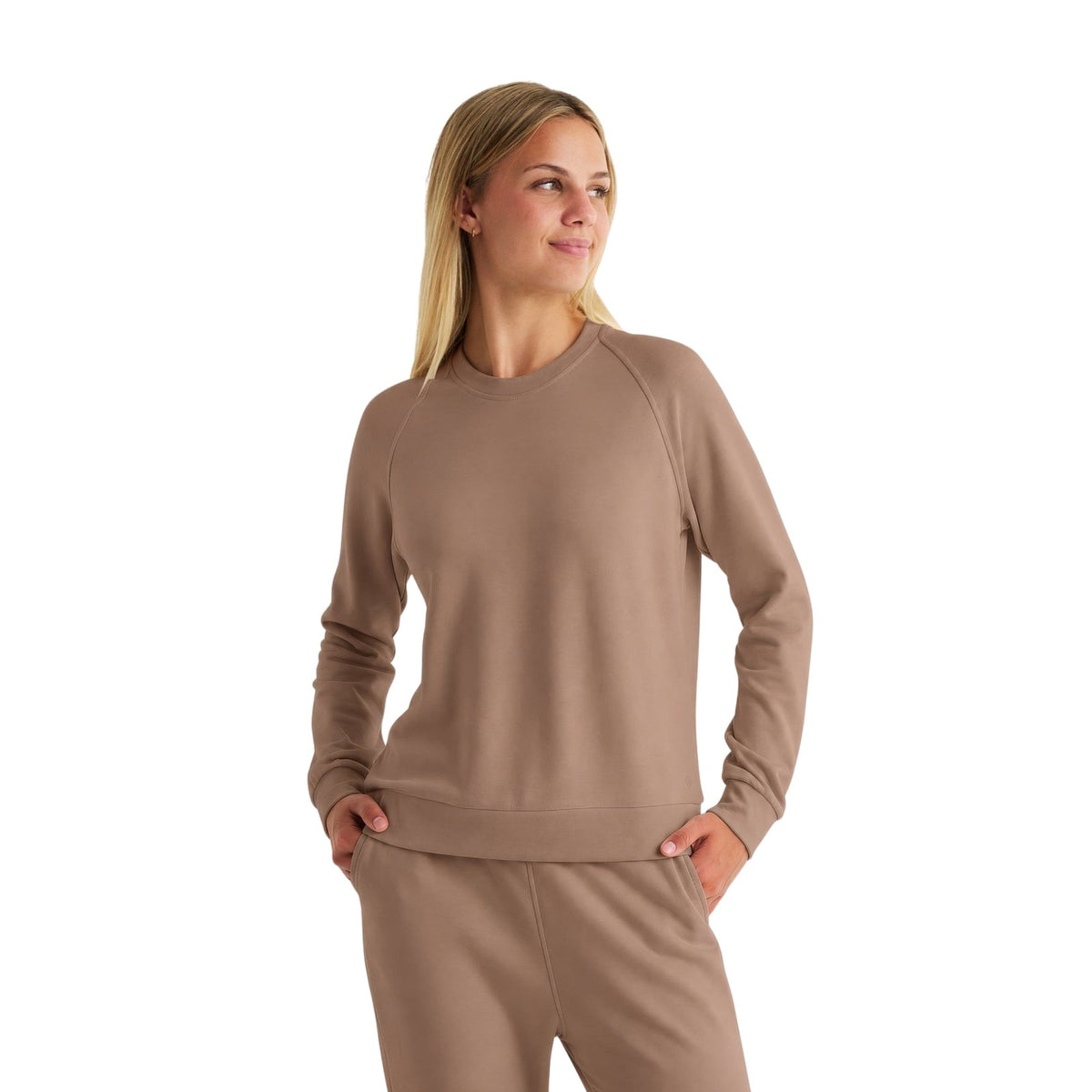 Free Fly Bamboo Lightweight Fleece Crew Top – Women's