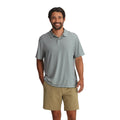 Smooth Sailing Stripe Heather Aspen Grey