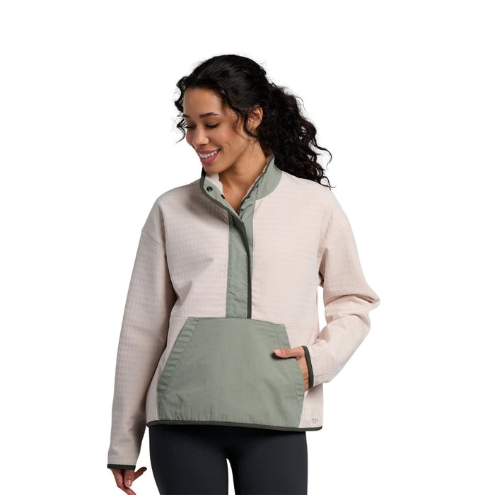 Free Fly Gridback Fleece Snap Pullover – Women's
