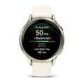Lunar Gold with Bone Silicon Band