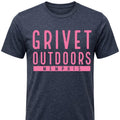 Heather Navy w/ Pink