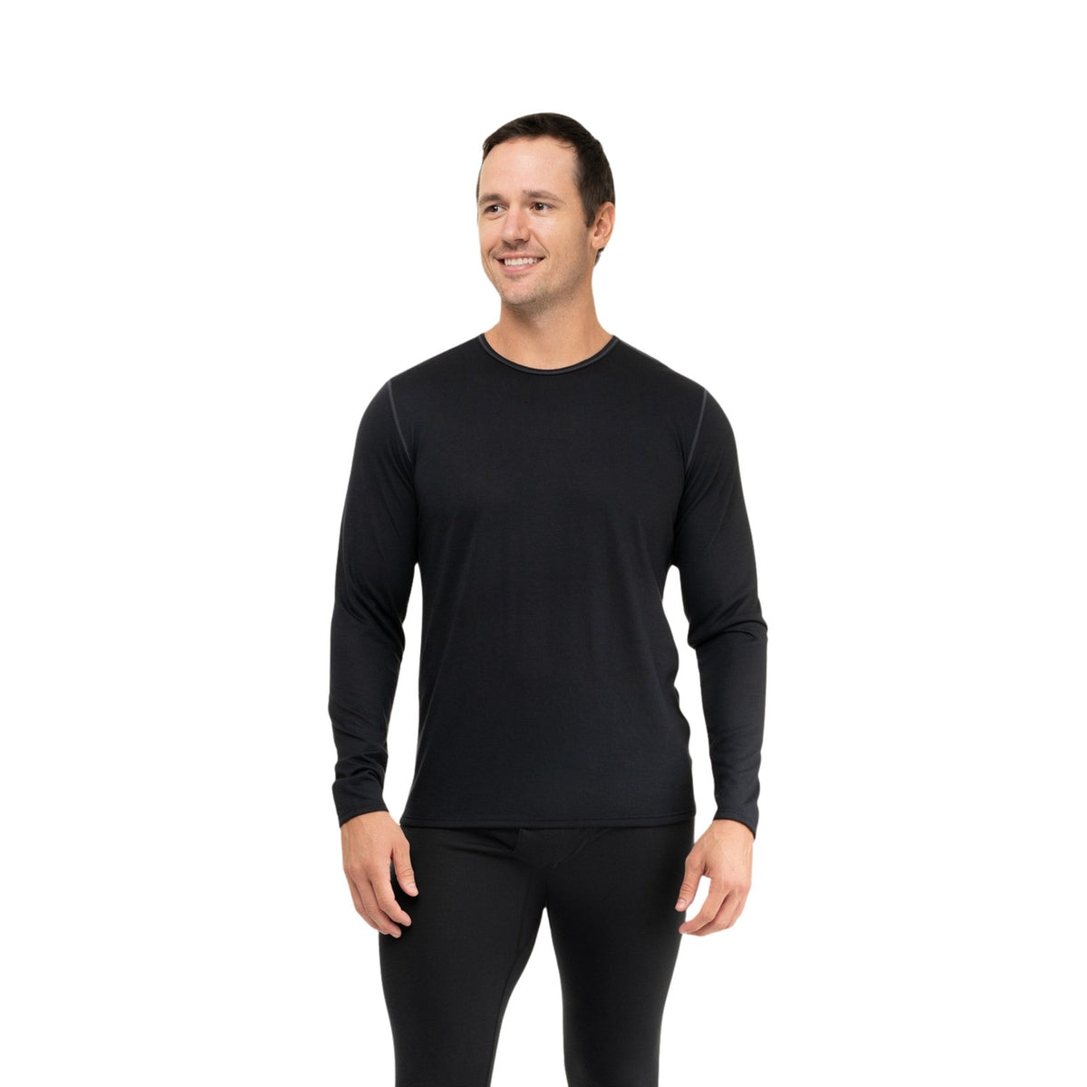 Hot Chillys Bi-Ply Crewneck Base Layer – Men's