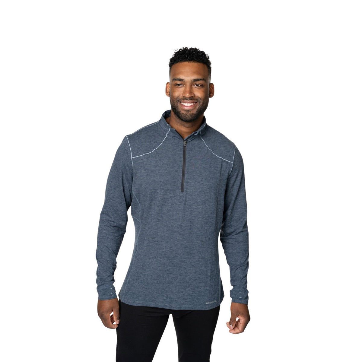 Hot Chillys Clima-Tek Zip T Base Layer – Men's