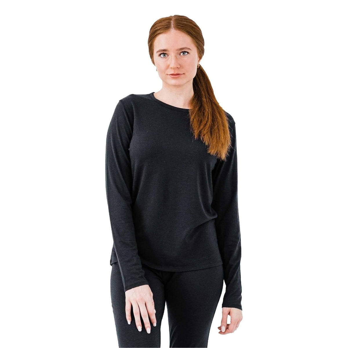 Hot Chillys Merino Wool Crewneck Base Layer Top – Women's