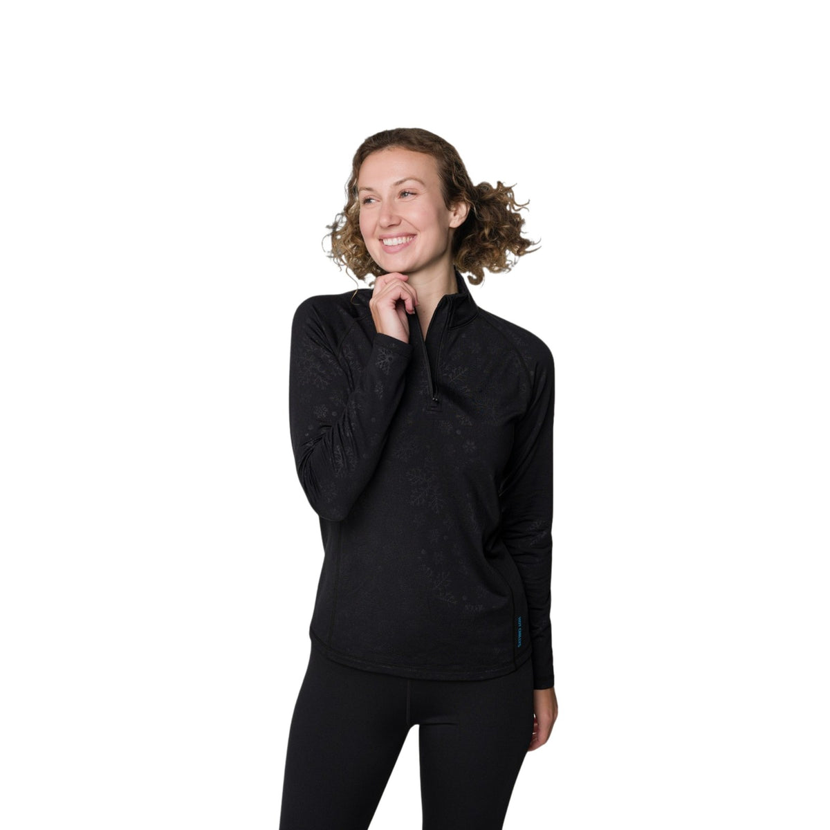 Hot Chillys Micro-Elite Chamois Blocking Zip-T – Women's