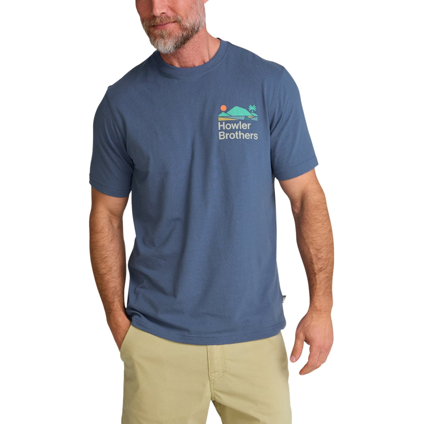 Howler Brothers Bahia de Howler Blended T-Shirt – Men's