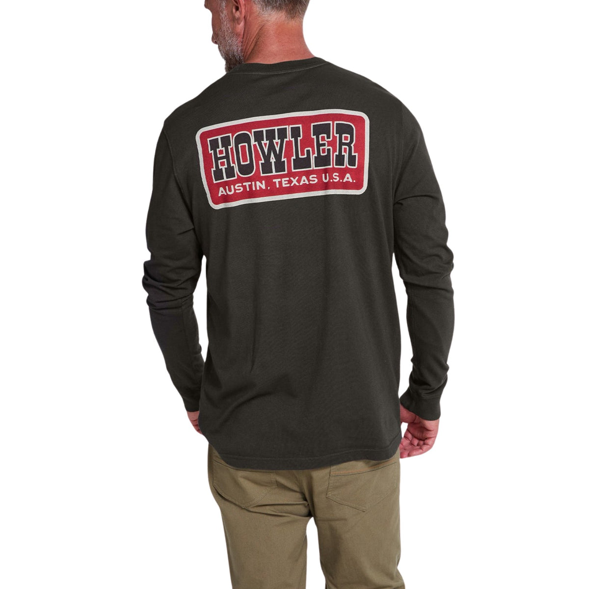 Howler Brothers Howler Slab Cotton Long Sleeve T-Shirt – Men's