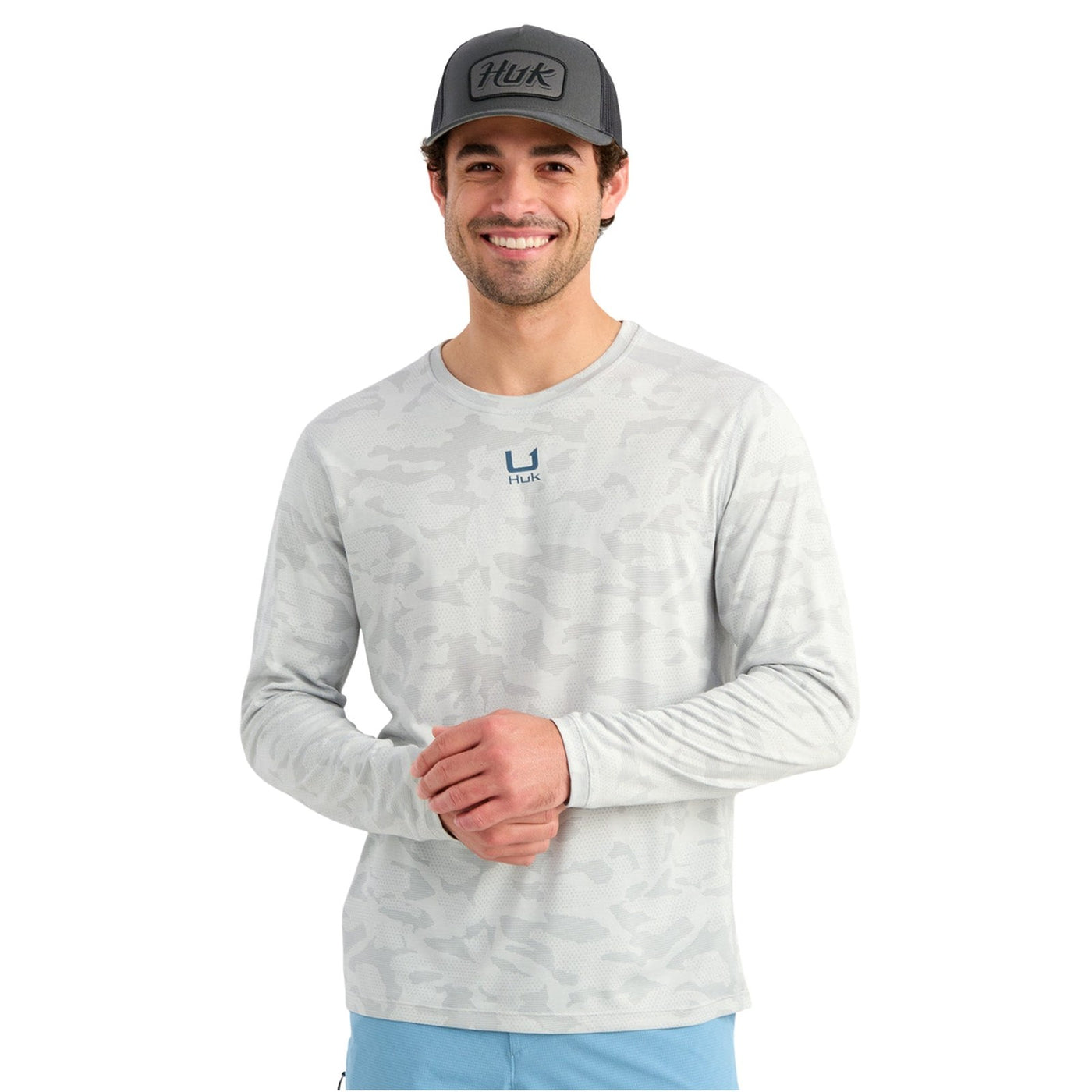 Huk A1A Pro Long Sleeve Crew – Men's