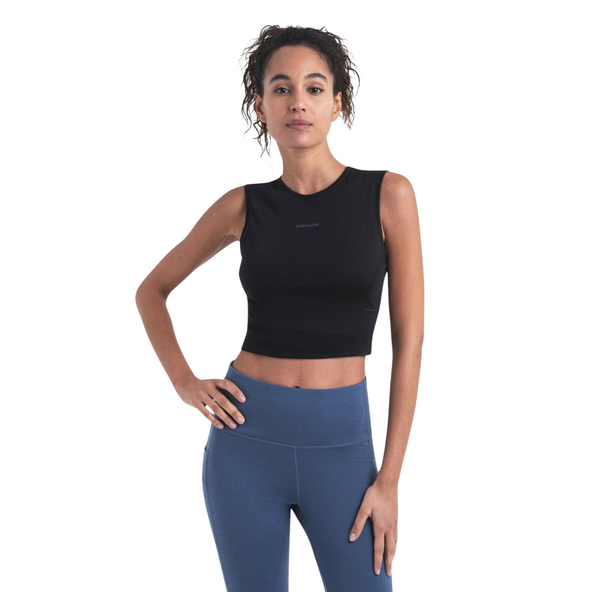 Icebreaker ZoneKnit Cropped Bra Tank – Women's