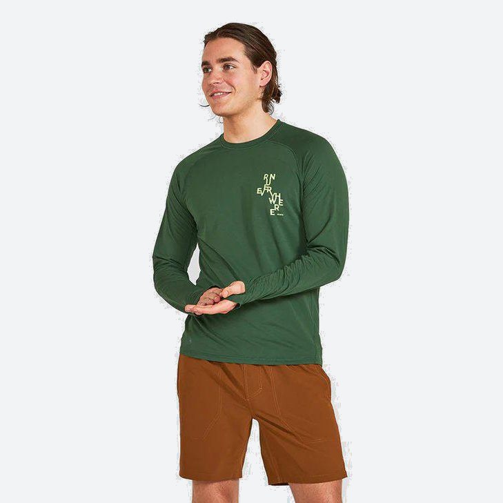 Janji Helio Light Tech Long Sleeve Tee – Men's