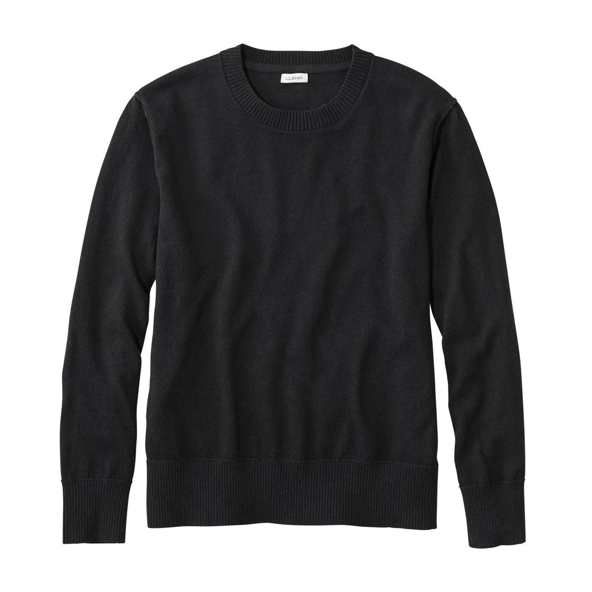 L.L.Bean Cotton/Cashmere Crewneck Sweater — Women's