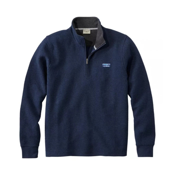 L.L.Bean Lakewashed Double-Knit Quarter-Zip – Men's