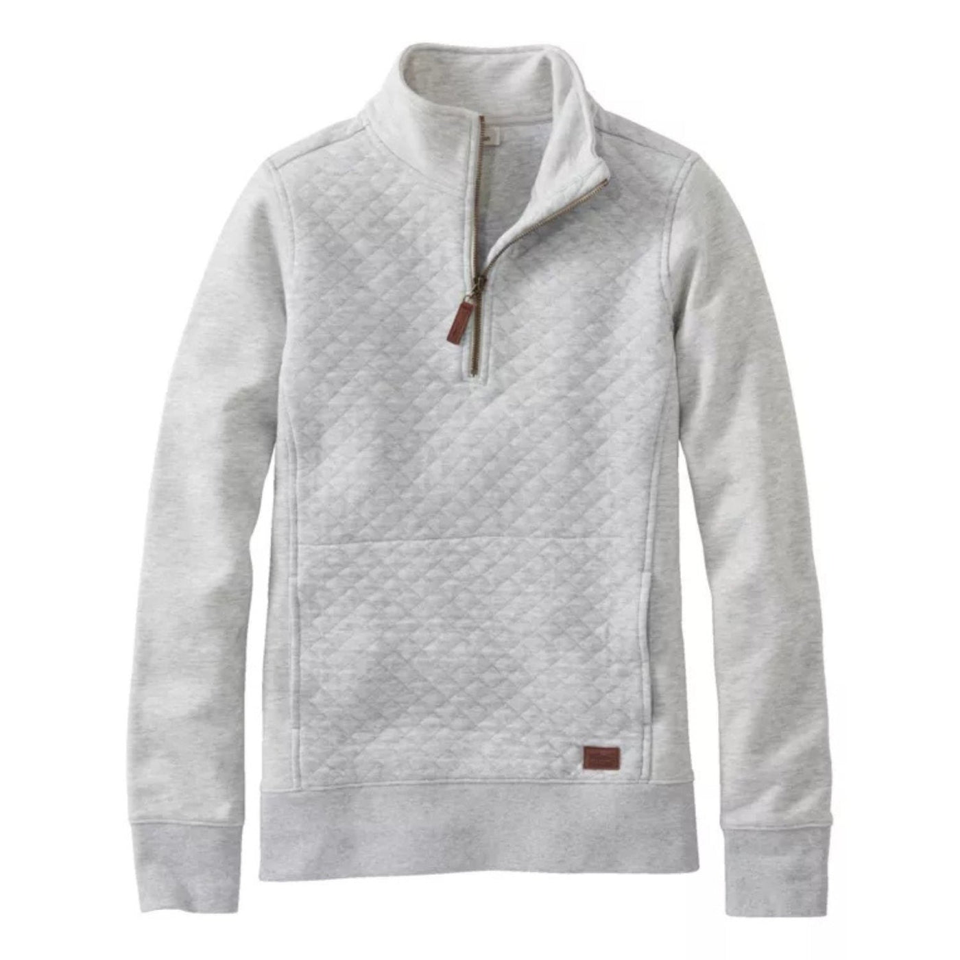 L.L.Bean Quilted Sweatshirt 1/4 Zip Pullover – Women's
