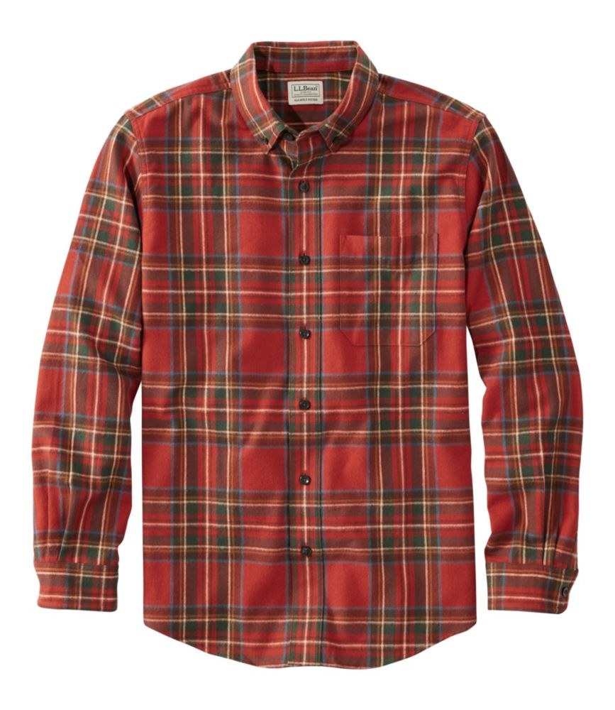 L.L.Bean Scotch Plaid Flannel Shirt – Men's