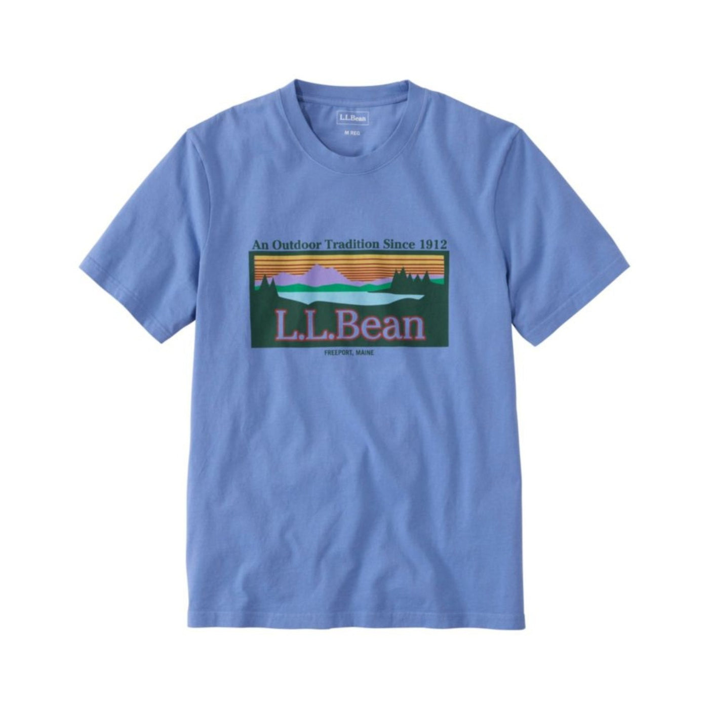 L.L.Bean Sunwashed Graphic Short Sleeve Tee – Men's
