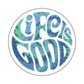 "Groovy Tie Dye"- Cloud White