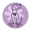 "Spring Daisy Dog" - Violet Purple