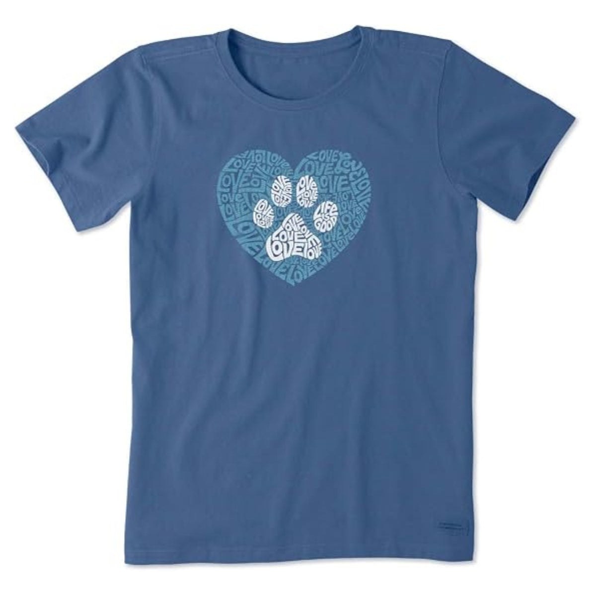 Life Is Good Animal Heart Crusher Tee – Women's