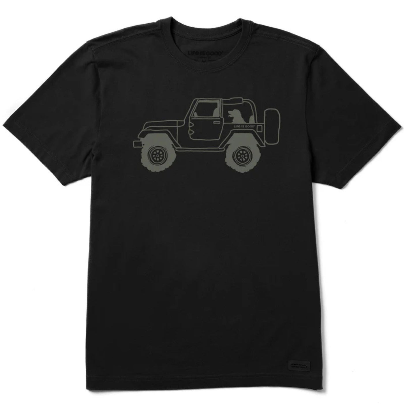 Life Is Good ATV Favorite Passenger Crusher Tee – Men's