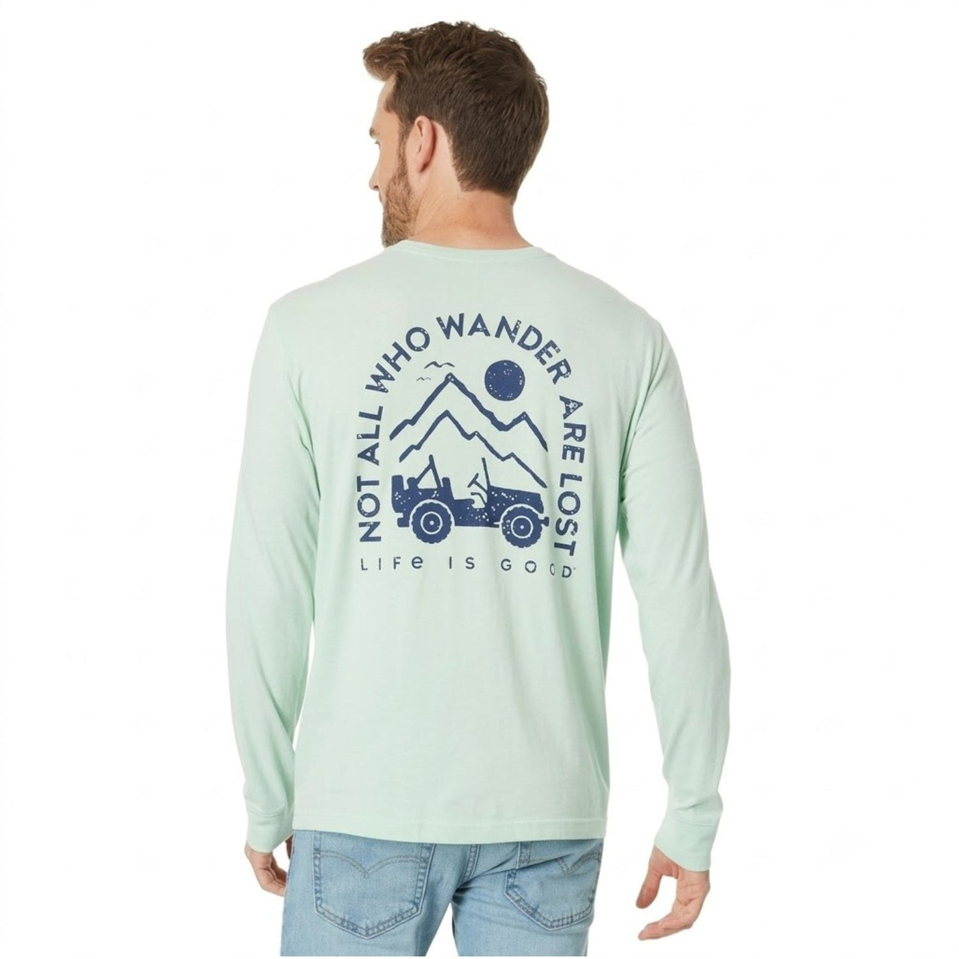 Life Is Good ATV Wander Long Sleeve Crusher-LITE Tee – Men's