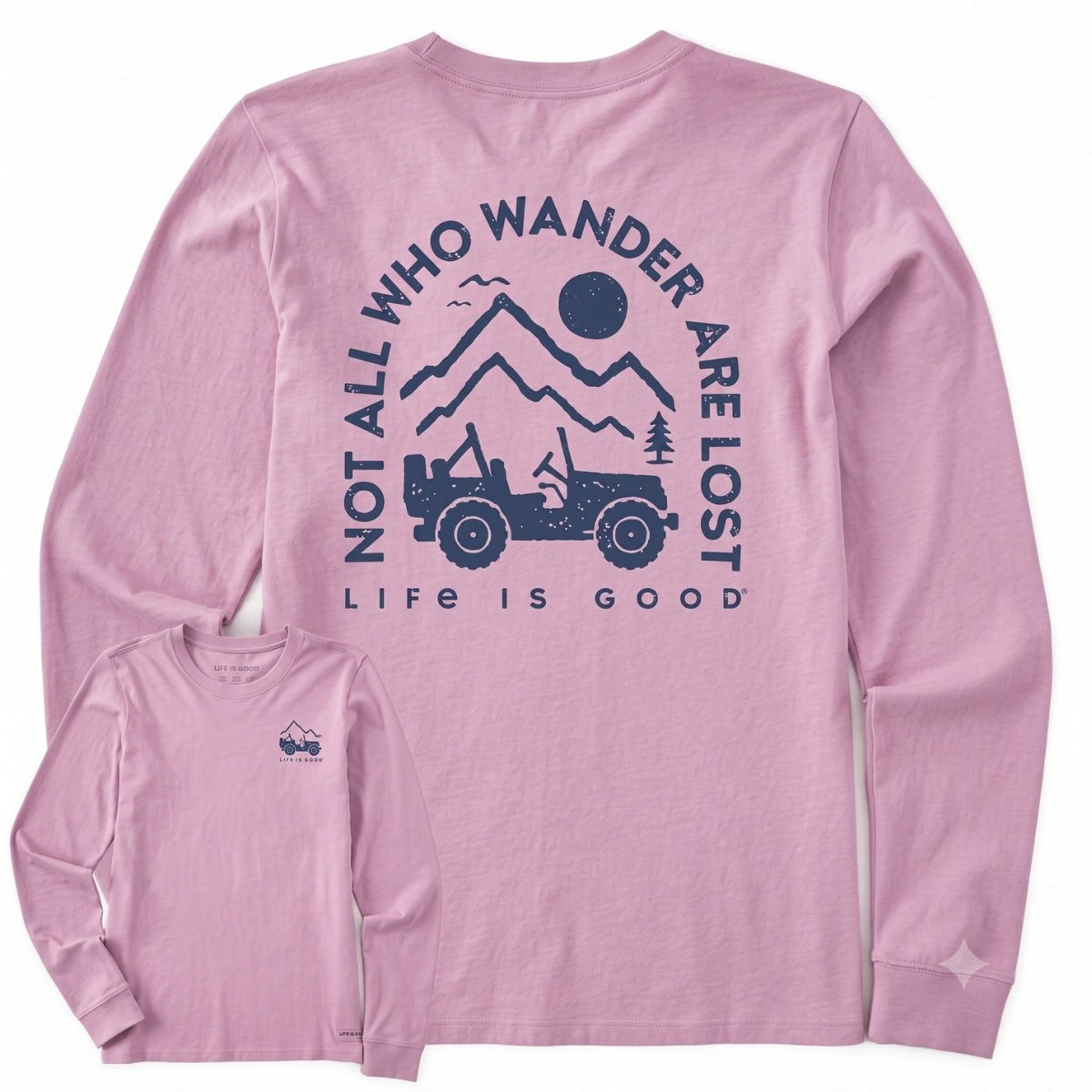 Life Is Good ATV Wander Long Sleeve Crusher Tee – Women's