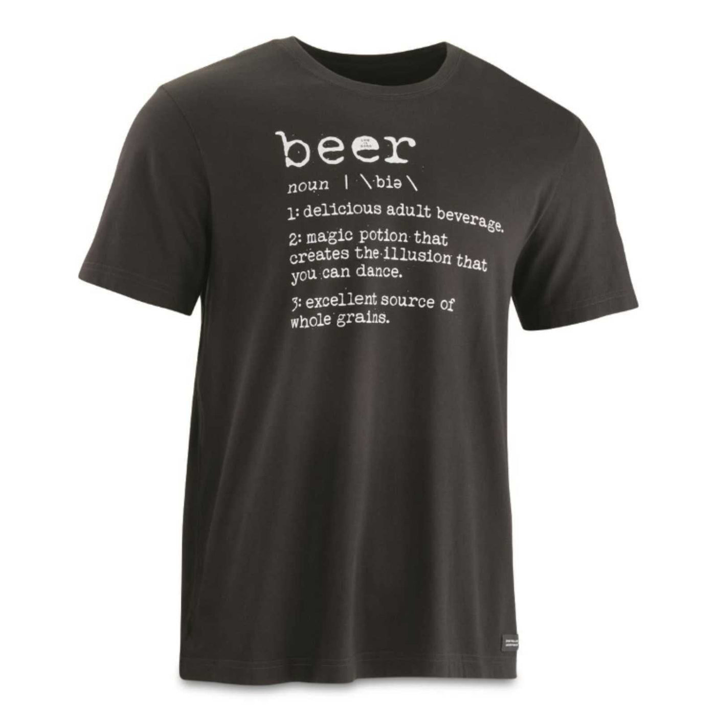Life Is Good Beer Defined Short Sleeve Crusher Tee