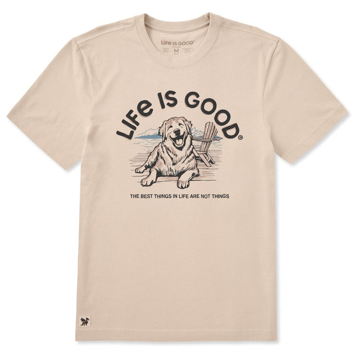 Life Is Good Best Things Adirondack & Dog Tee – Men's