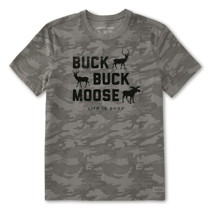 Life Is Good Buck Buck Moose Allover Printed Tee – Men's