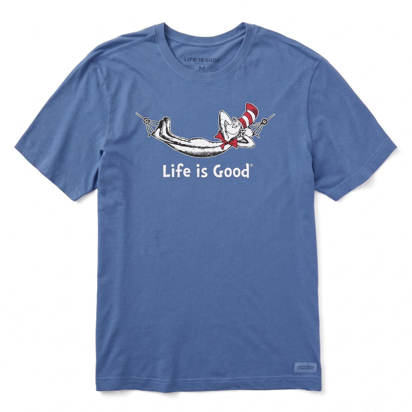 Life Is Good Cat in the Hat Hammock Crusher Tee – Men's