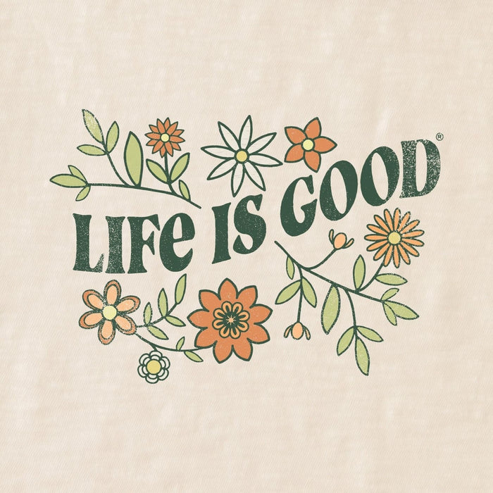 Life Is Good Clean Garden Slub Easy Fit Tee – Women's
